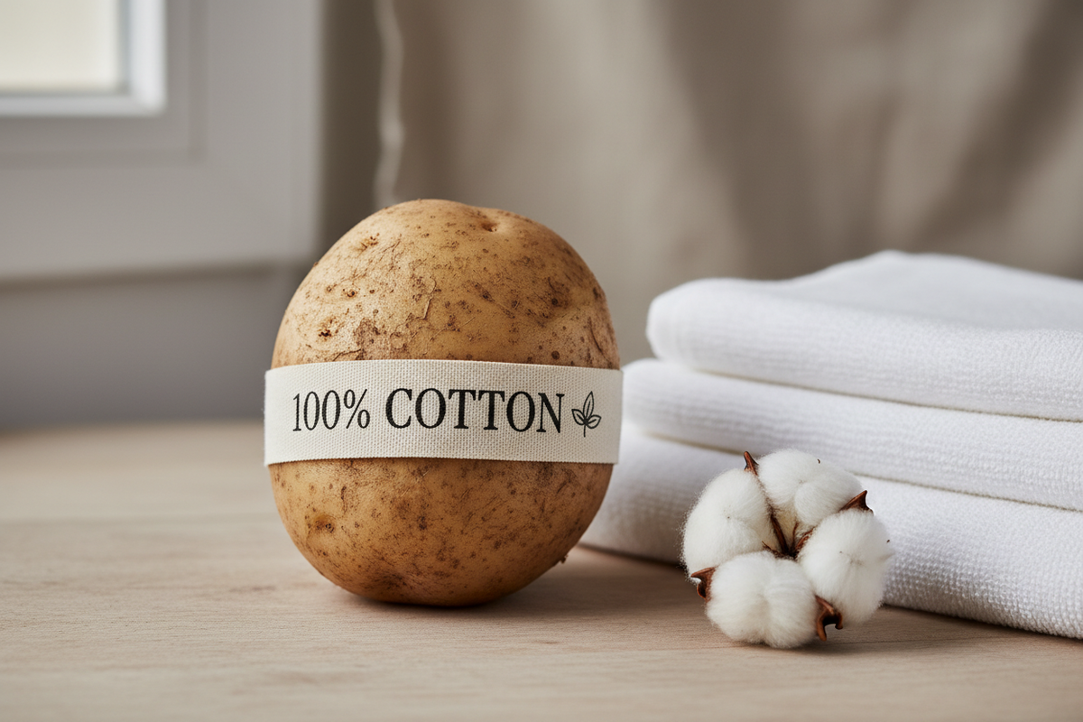 The Spud Test: Why 100% Cotton Isn't Always... 100% Cotton