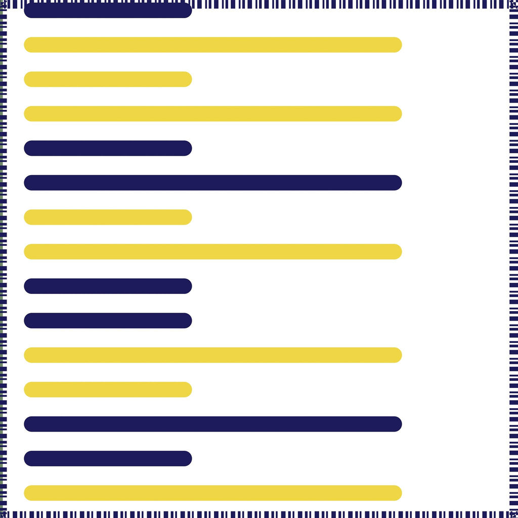 Yellow Piano: Premium Cotton Napkins-Set/2