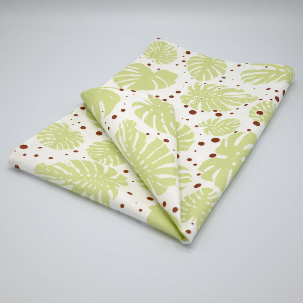 Monstera Leaf Tea Towels: Set of 3 or 4