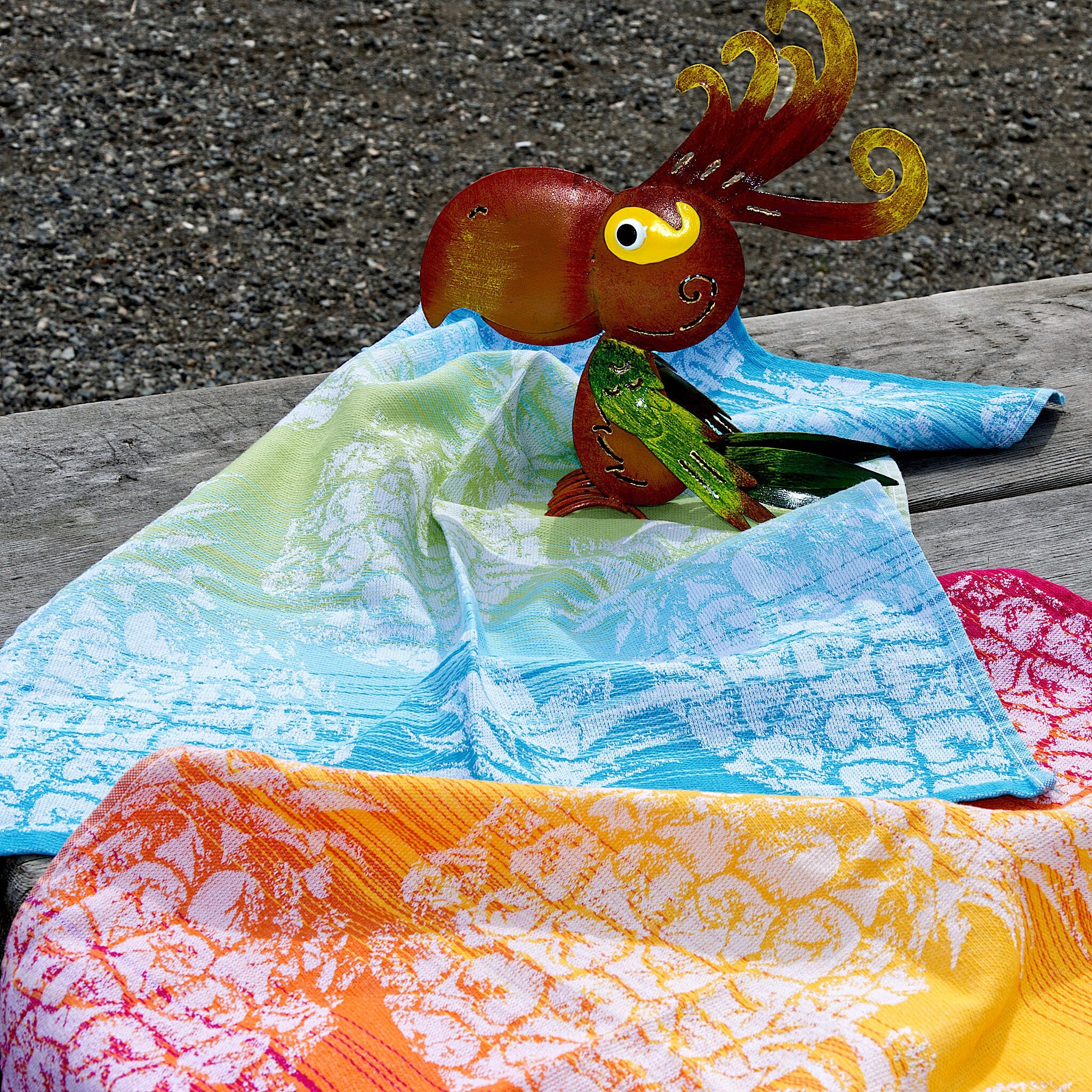 Jacquard Towels: Bath Or Kitchen-Set/2