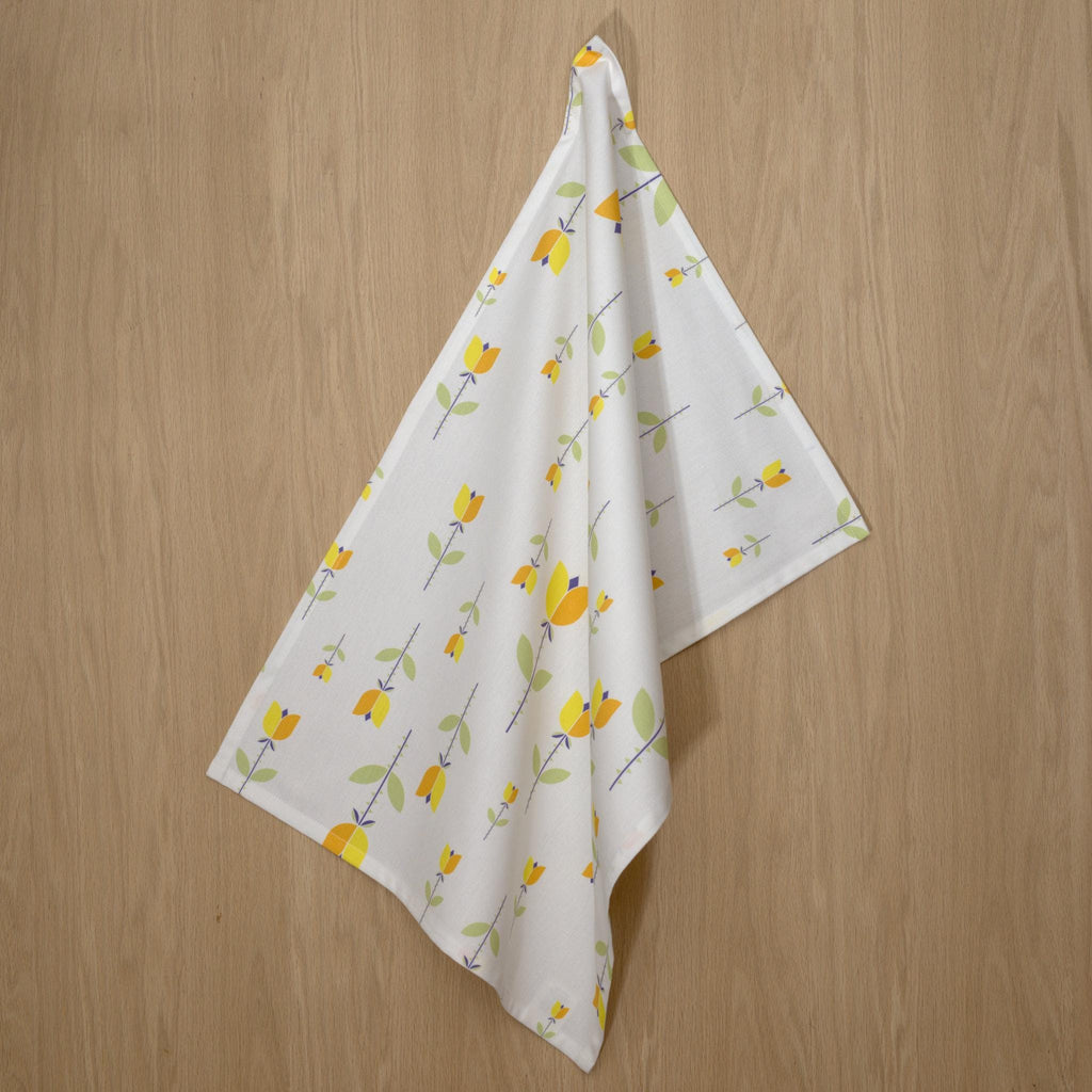 Art Deco Tea Towels: Lip TuLIp Design Set/3