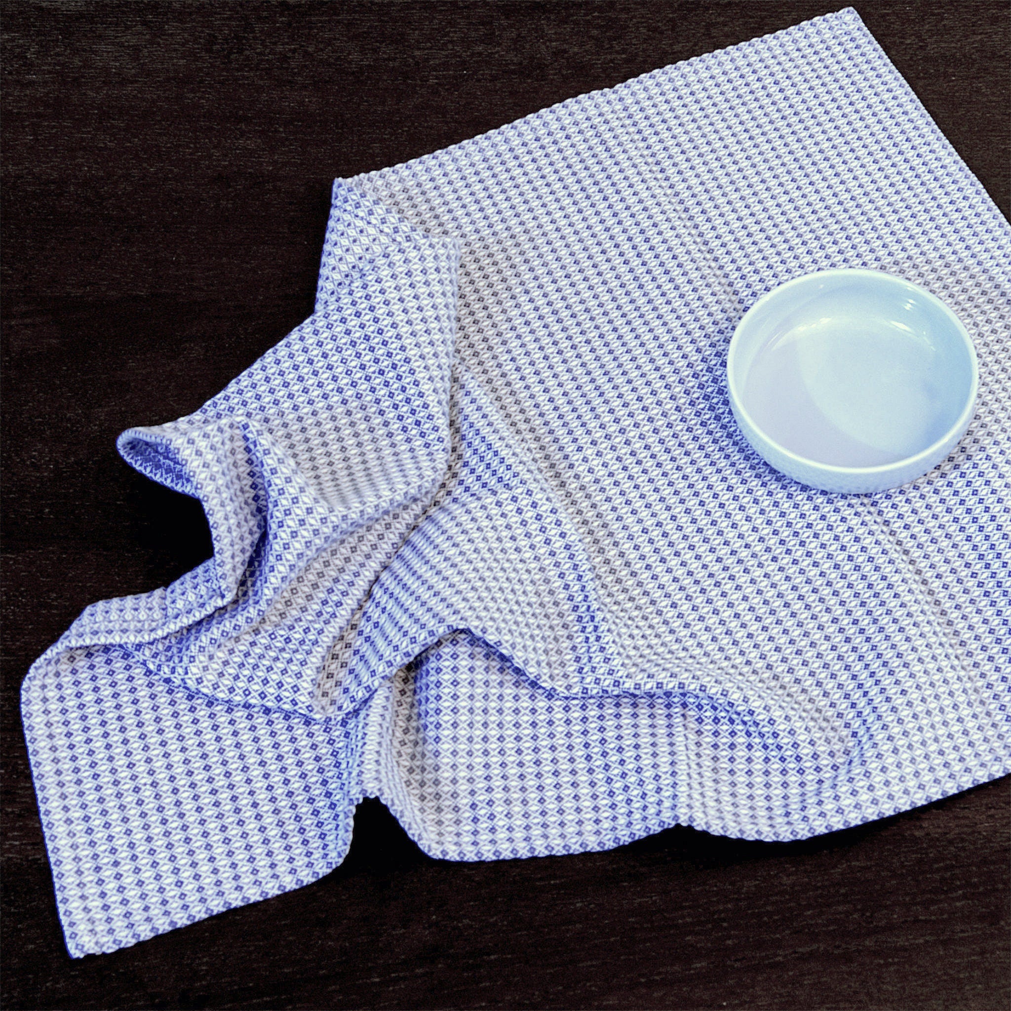 Diamond Waffle Kitchen Towels - Set/33