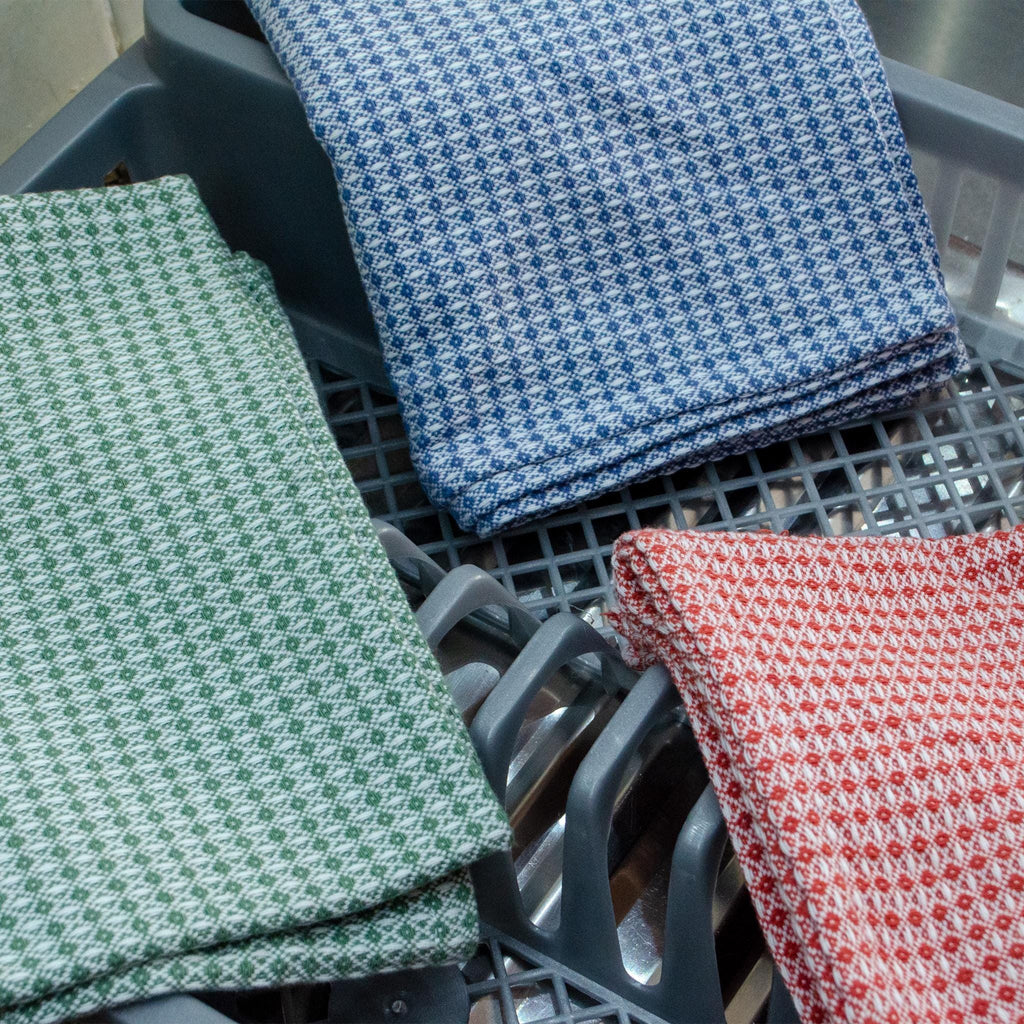 Bath or Kitchen Cloth-Set/ 3 Diamond Waffle
