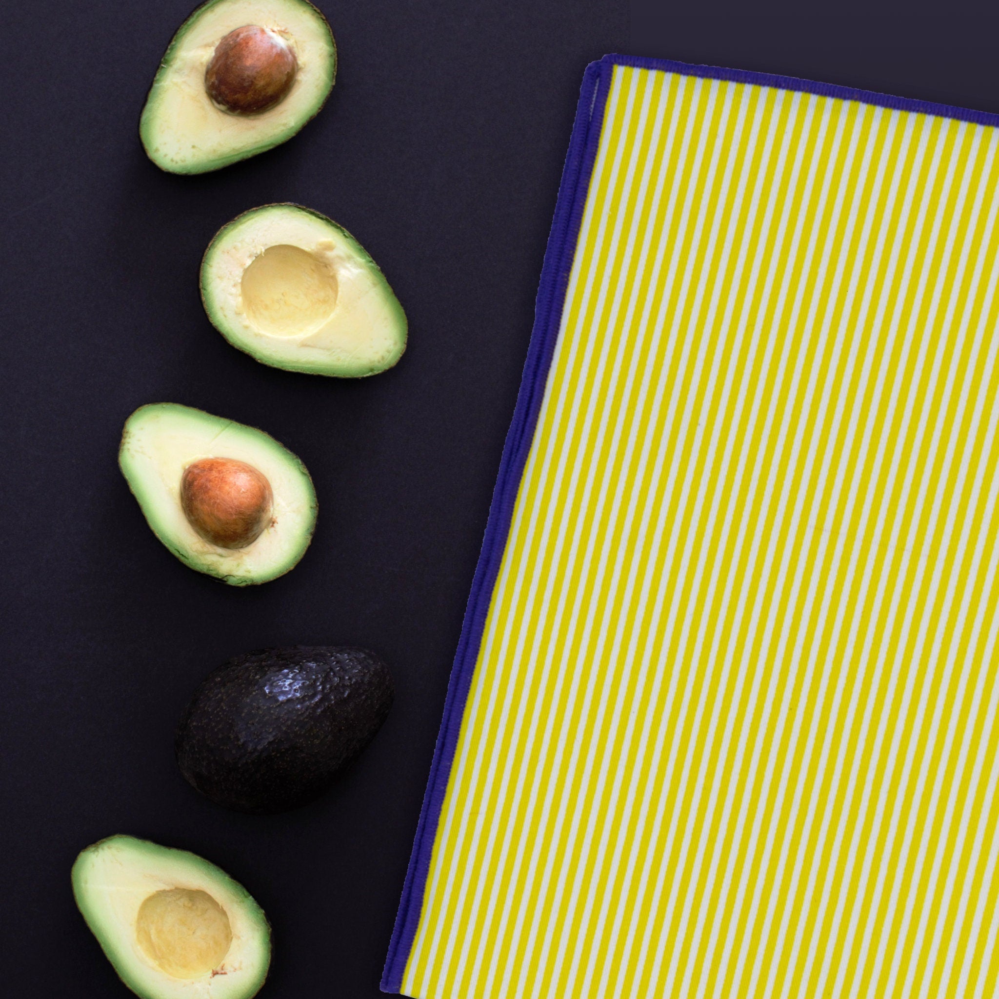 Banker Stripes Drill Weave Tea Towels