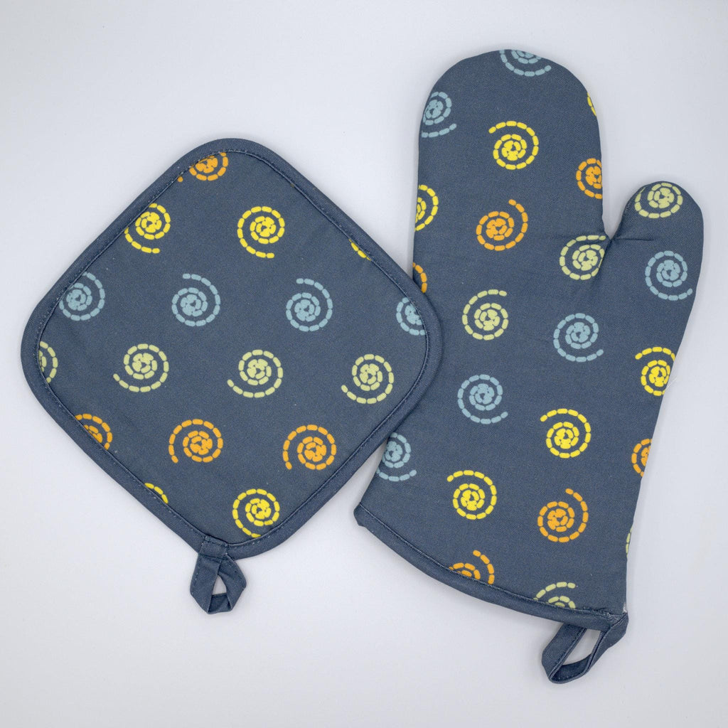 Mushroom Magic - Oven Mitt and Pot Holder