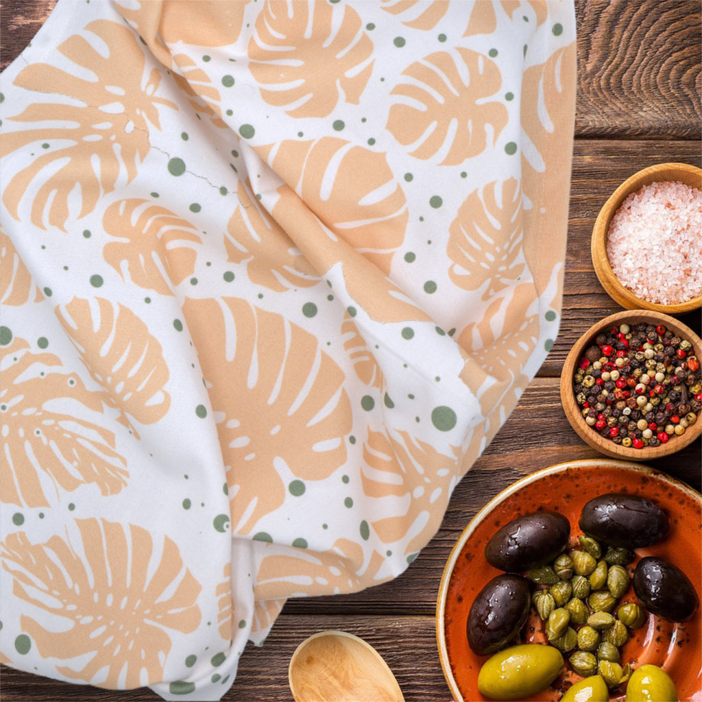 Monstera Leaf Tea Towels: Set of 3 or 4