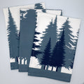 Evening at The Park-Goth Tea Towels: Set/3
