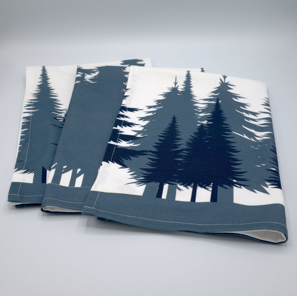 Evening at The Park-Goth Tea Towels: Set/3