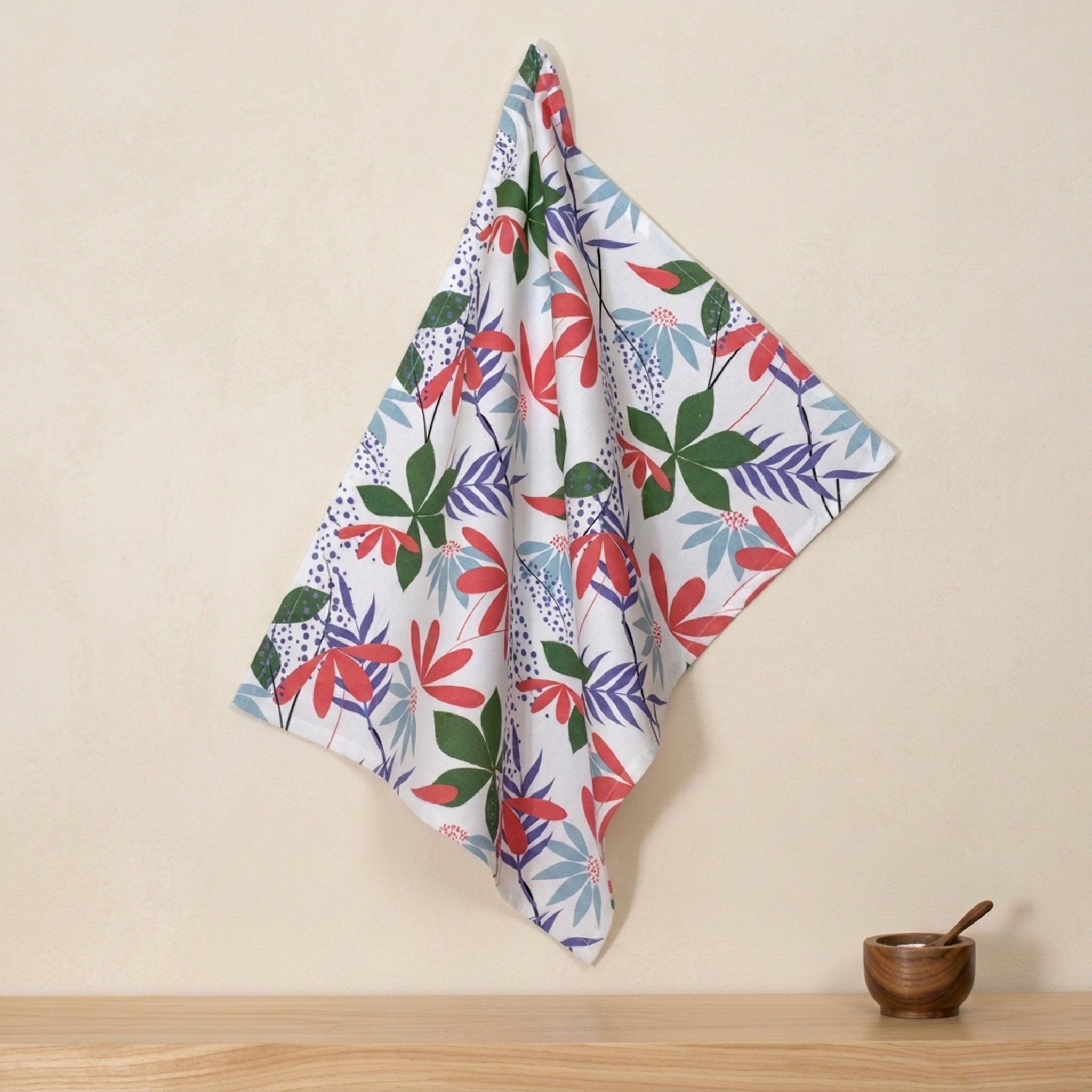 Flowers Cotton Kitchen Towels