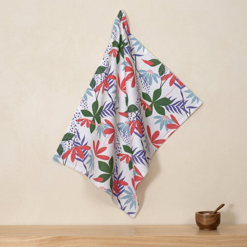 Flowers Cotton Kitchen Towels