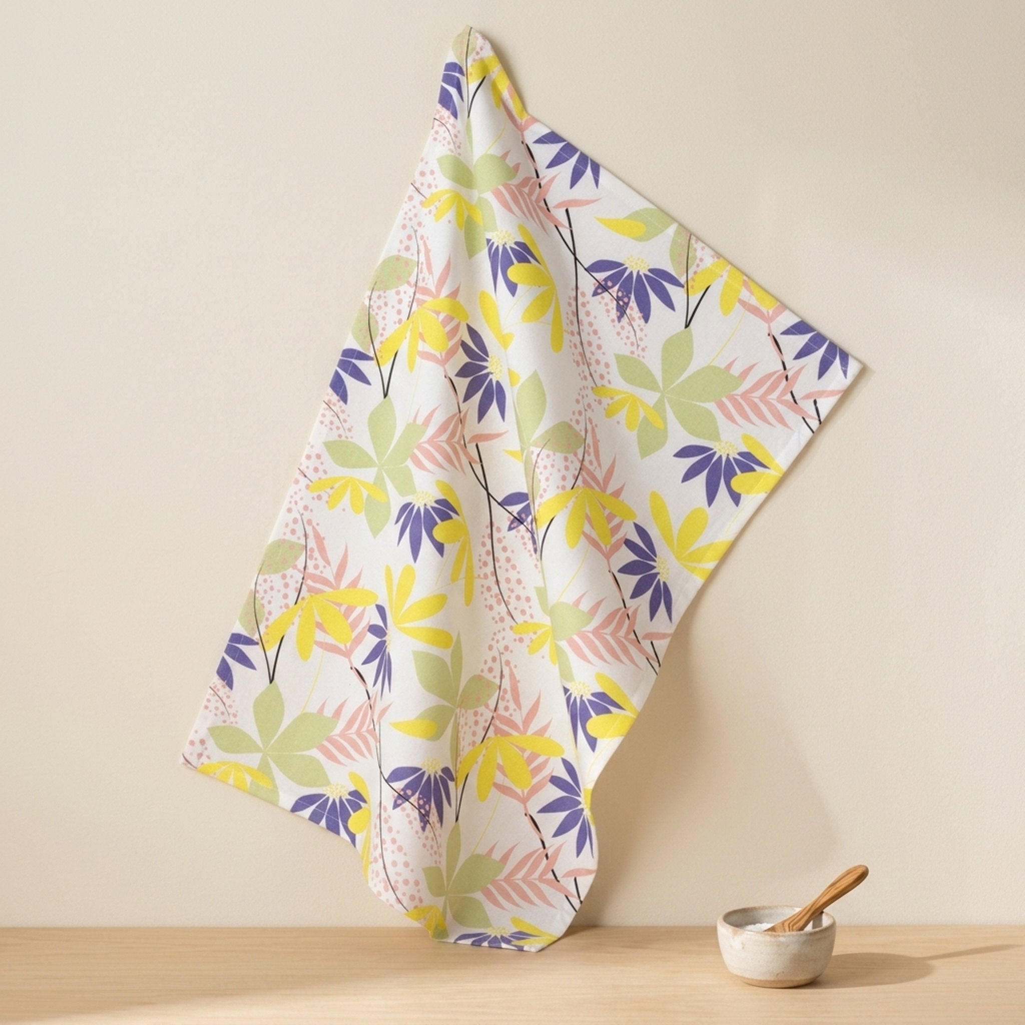 Flowers Cotton Kitchen Towels