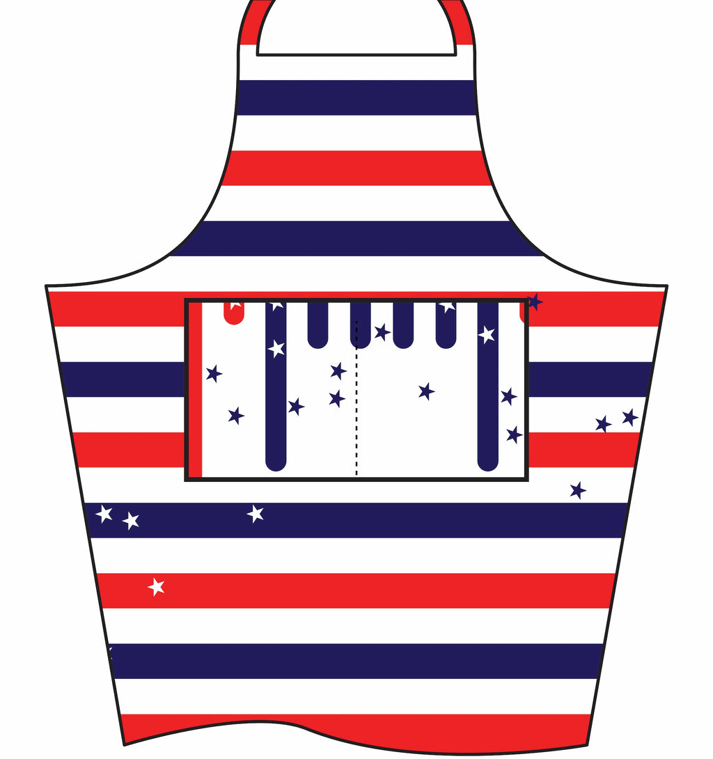 Flag the Stars: Heritage Cotton Apron