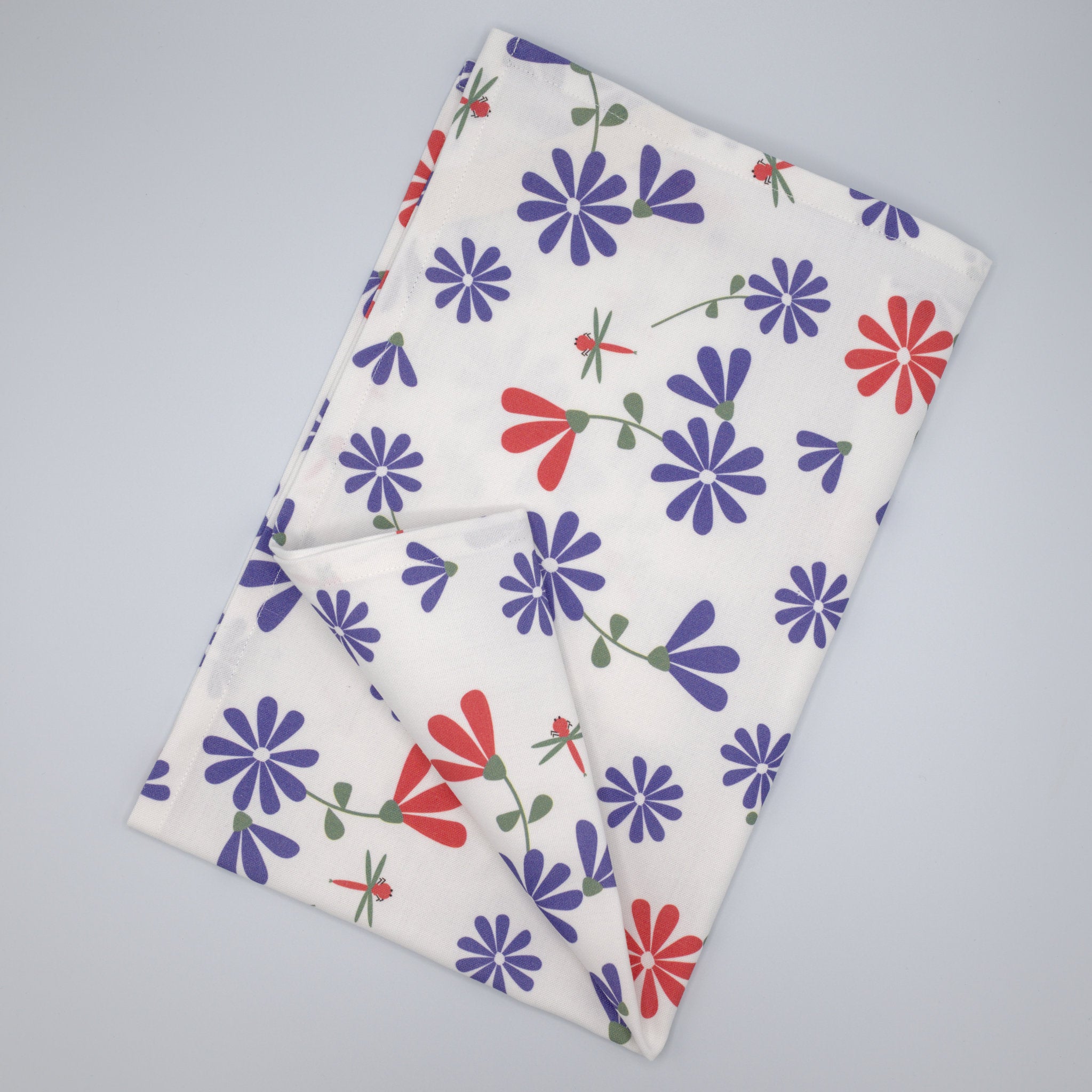 Shy Dragonfly Tea Towels: Set/3