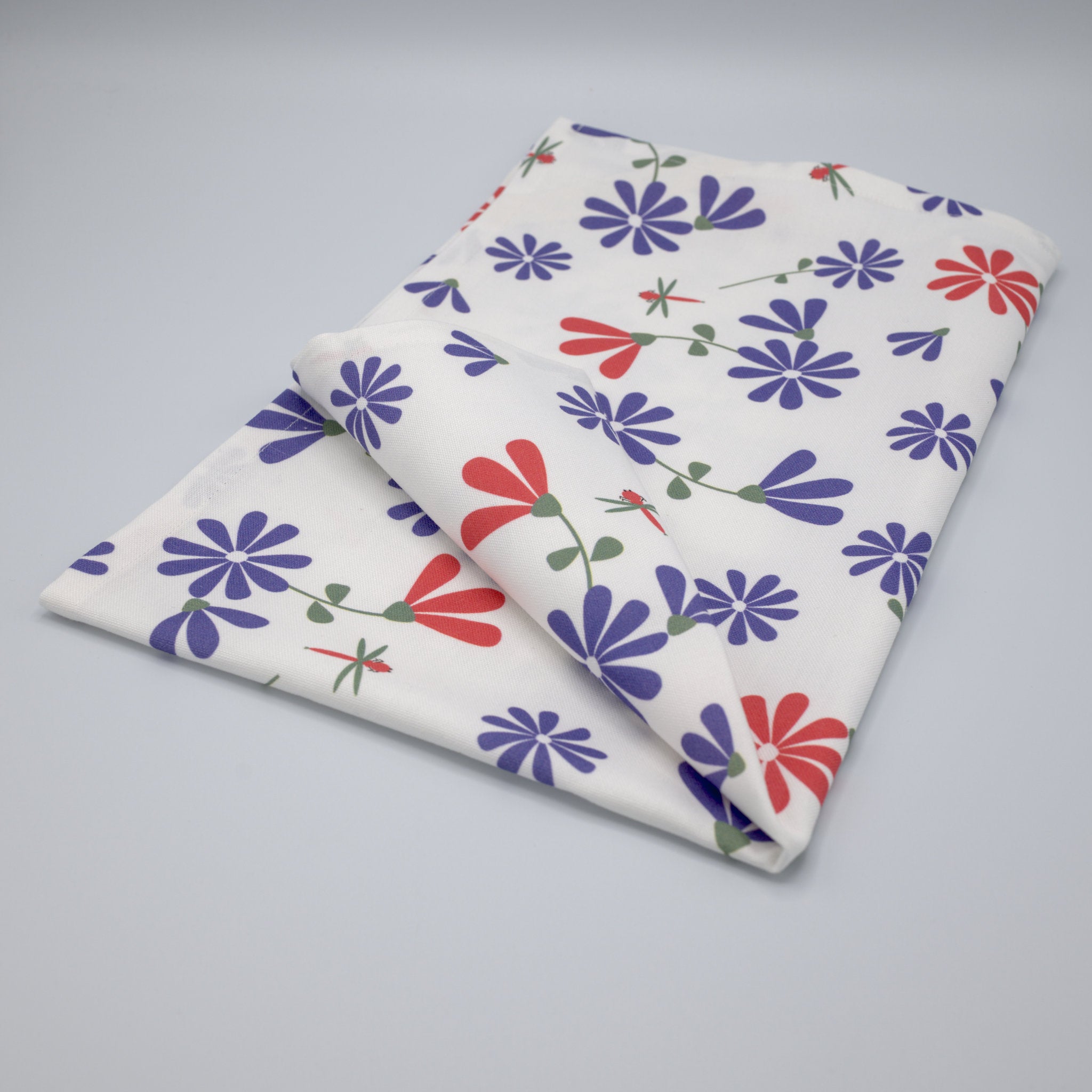 Shy Dragonfly Tea Towels: Set/3