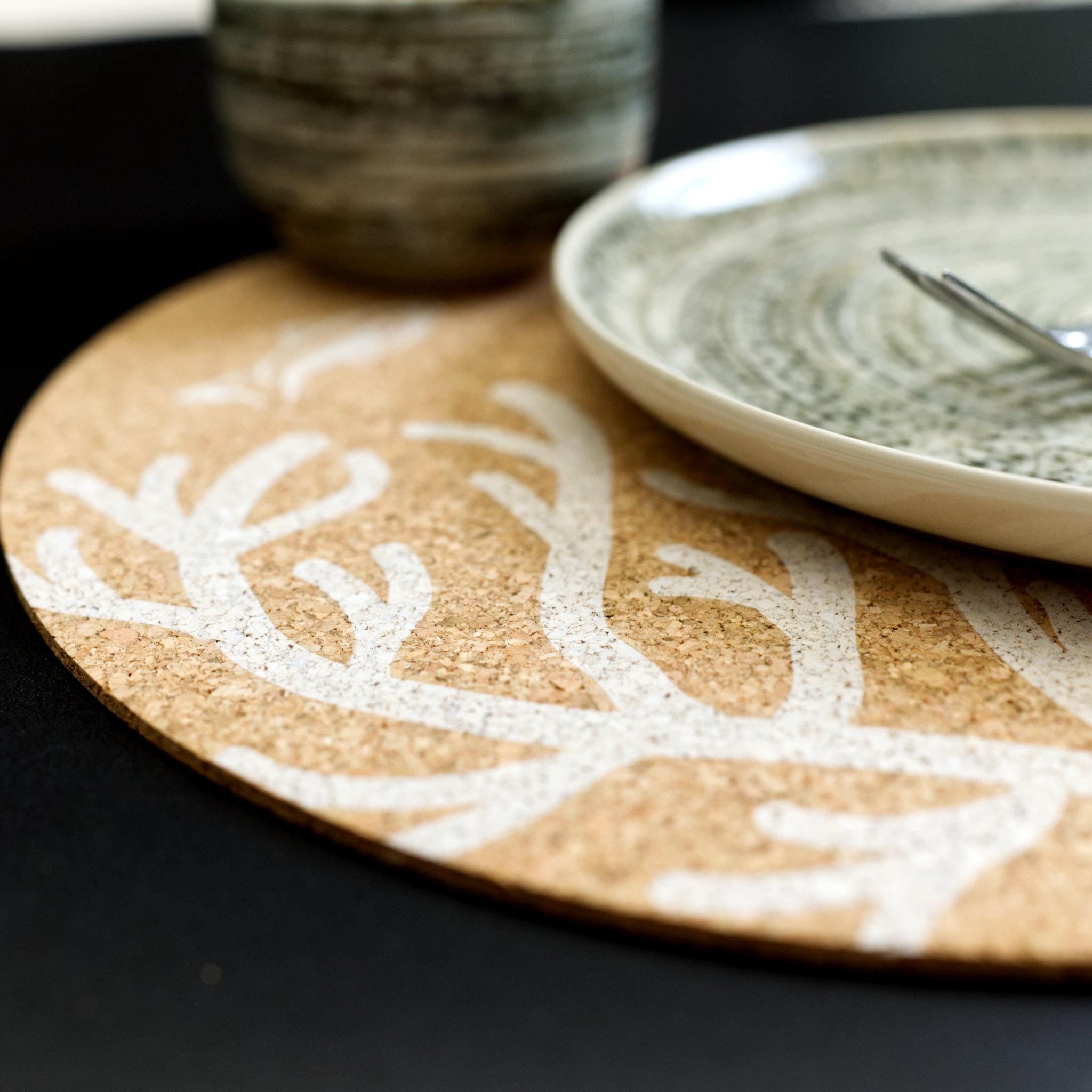 Home By The Sea-Cork Placemats: Set/4