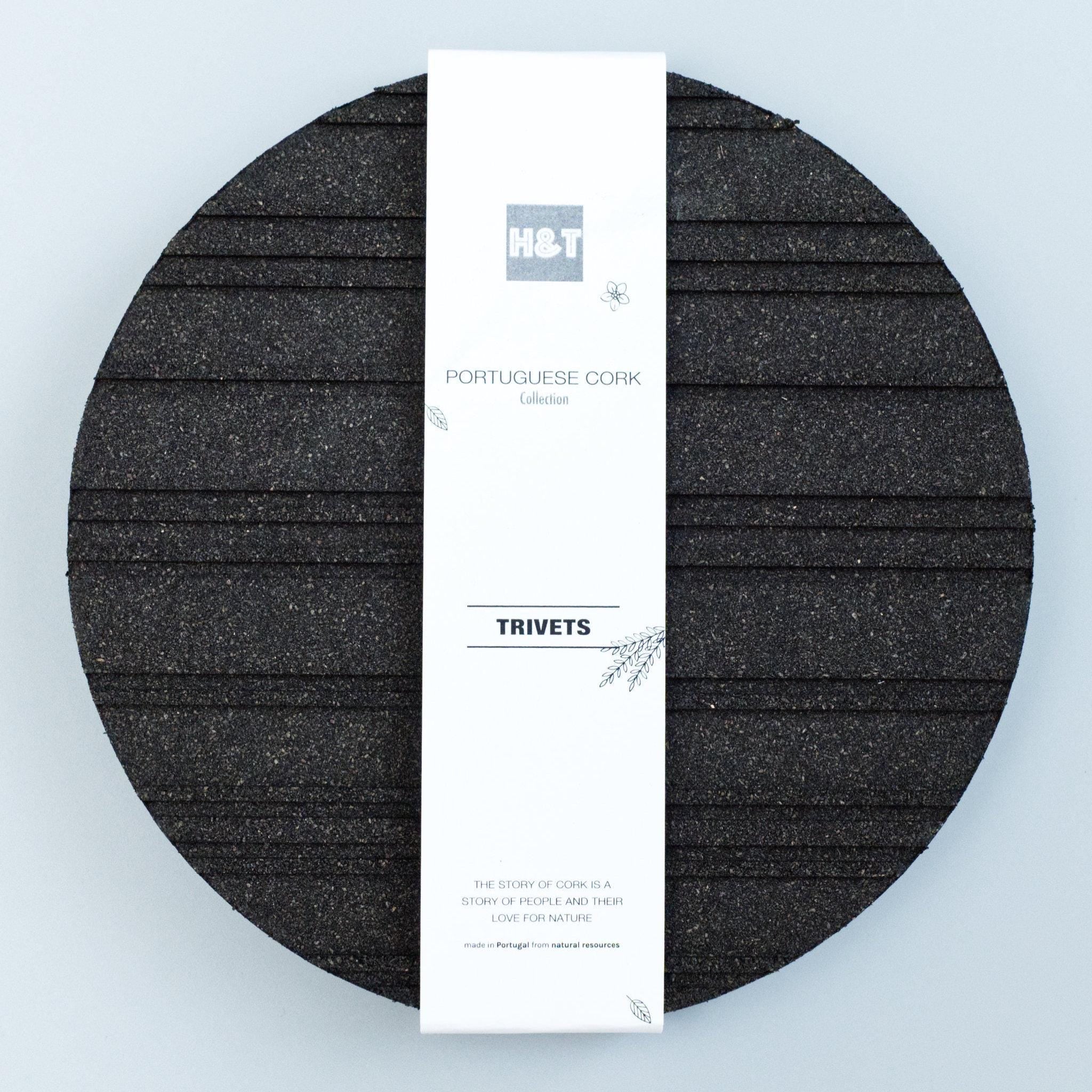 Vented Heatsink Cork Trivets-Set of 2