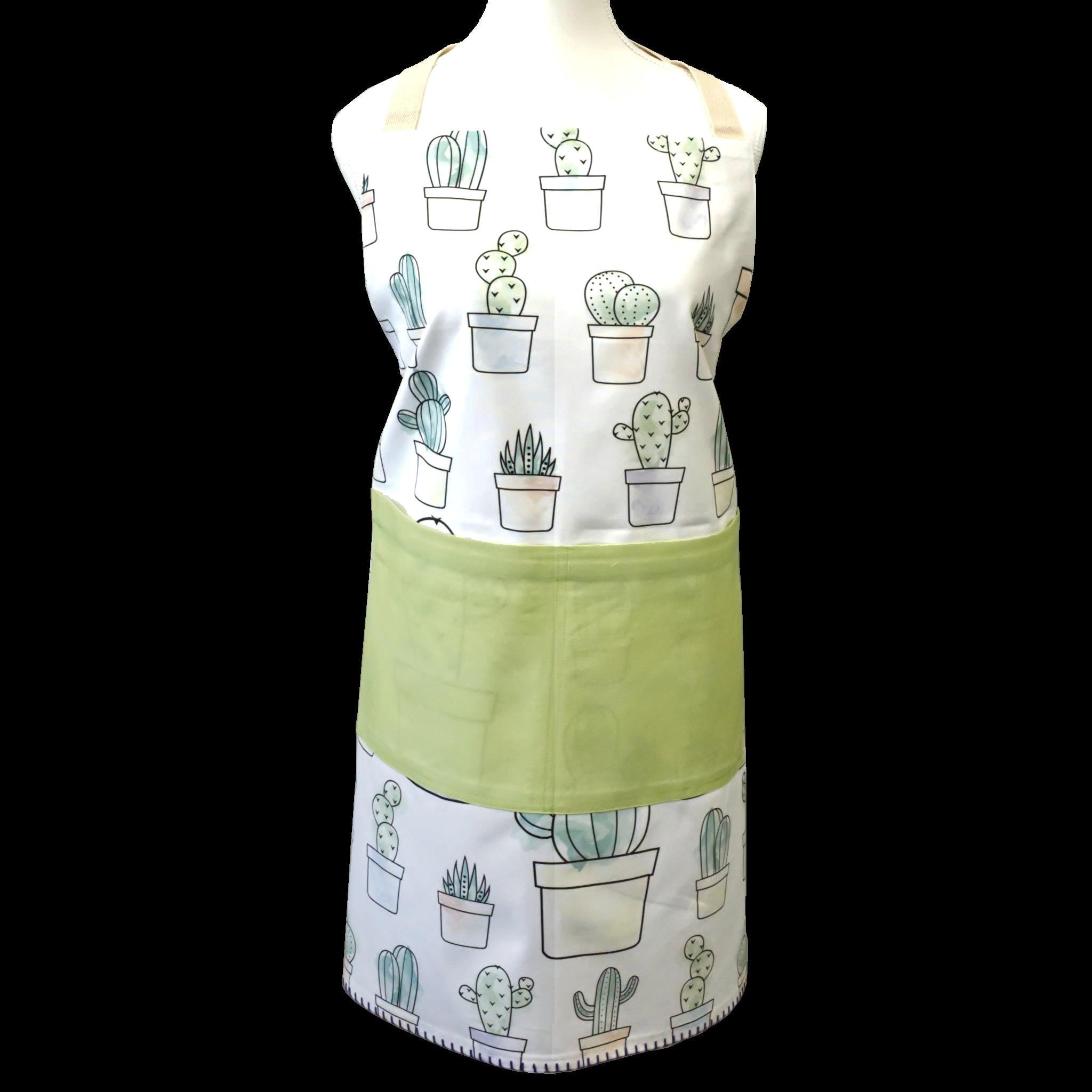 Desert Haze: Cactus Collection Cotton Apron
