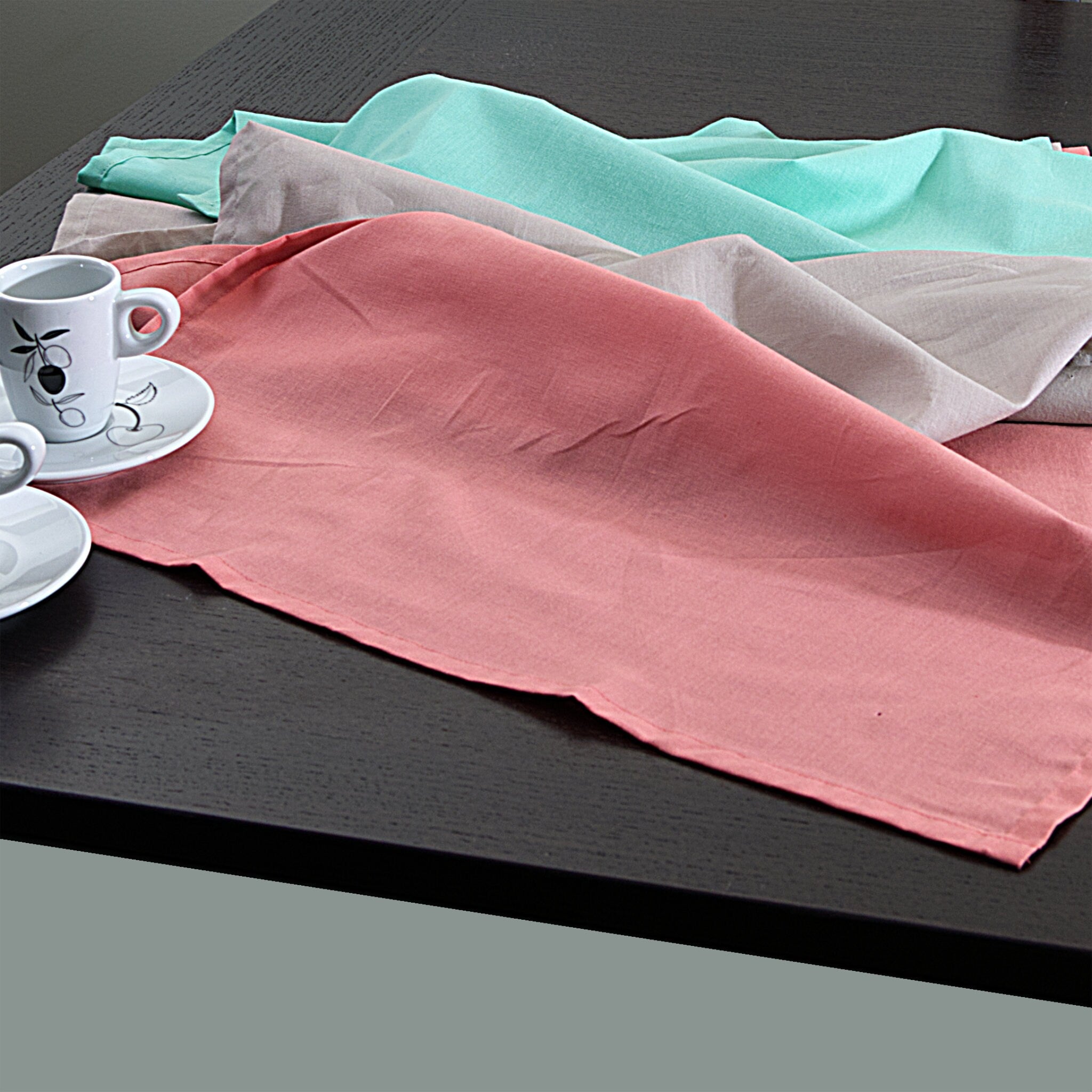 Breezy Pastels. Ultra Fine Cotton Towels-Set/3