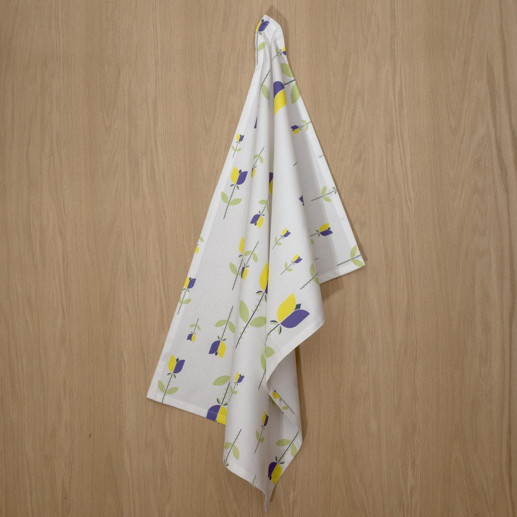 Art Deco Tea Towels: Lip TuLIp Design Set/3