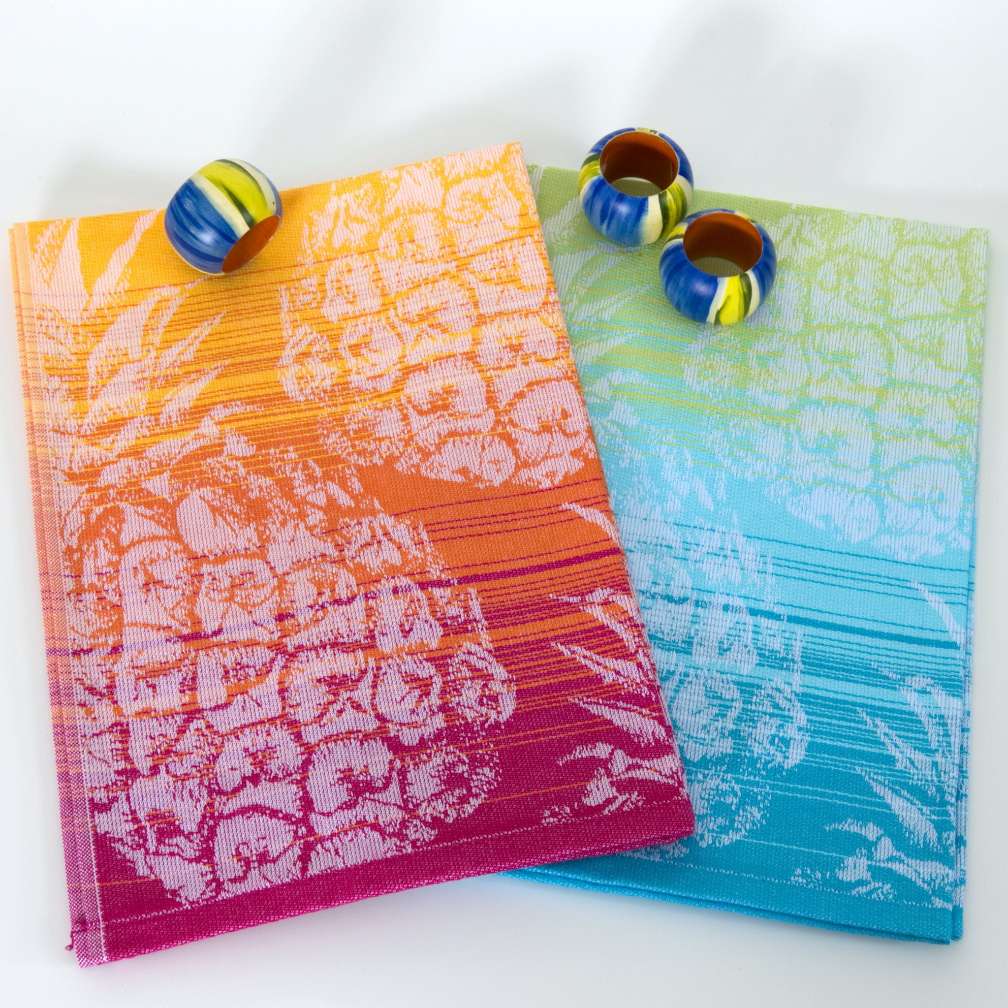 Jacquard Towels: Bath Or Kitchen-Set/2