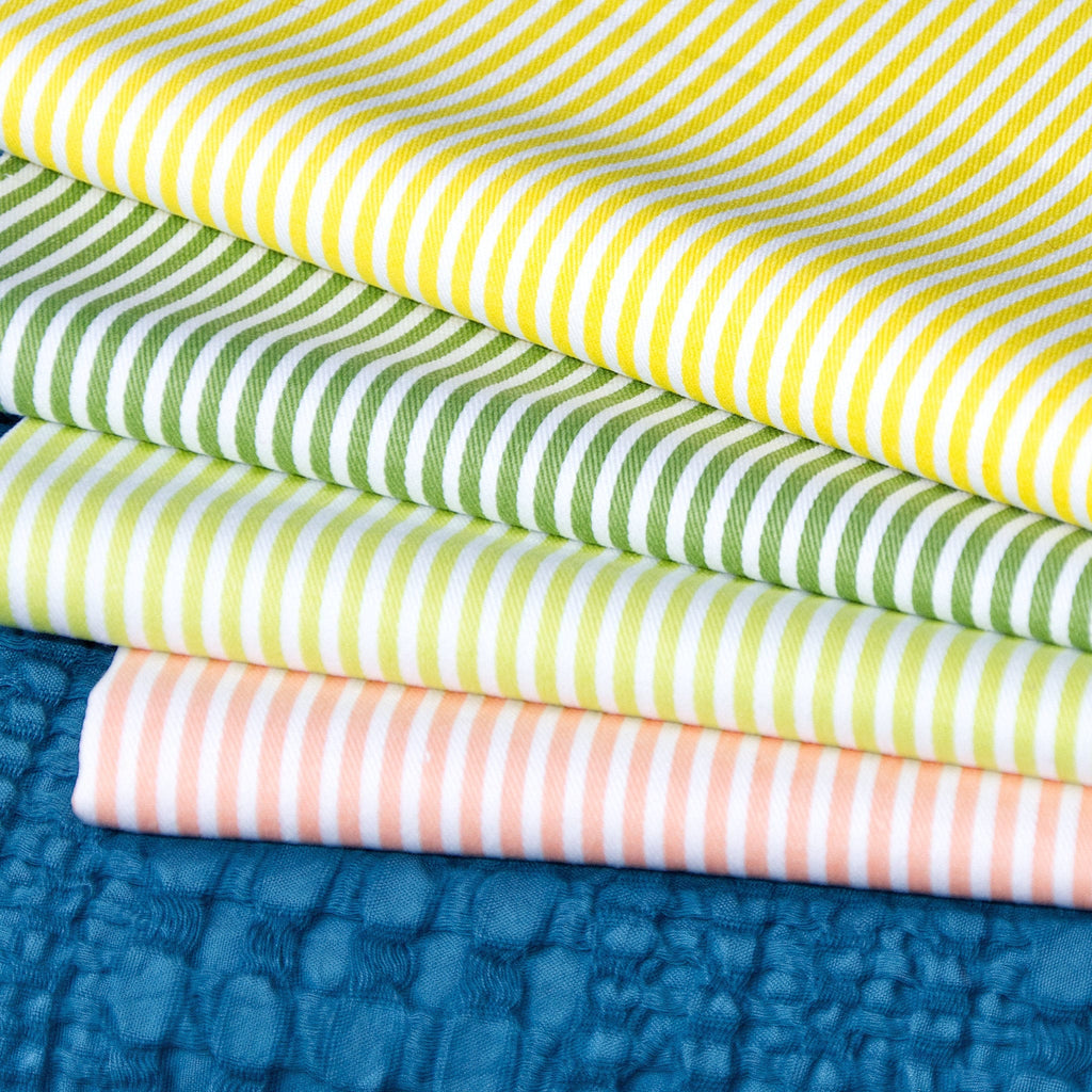 Banker Stripes Drill Weave Tea Towels