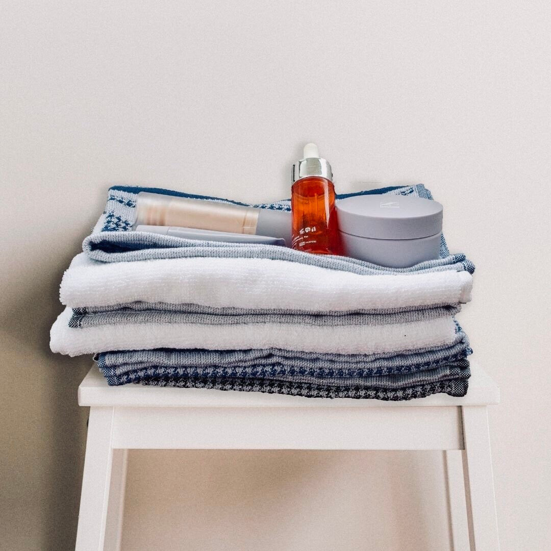 Luxury Terry Houndstooth: Bath Or Kitchen Towels