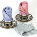 Bath or Kitchen Cloth-Set/ 3 Diamond Waffle