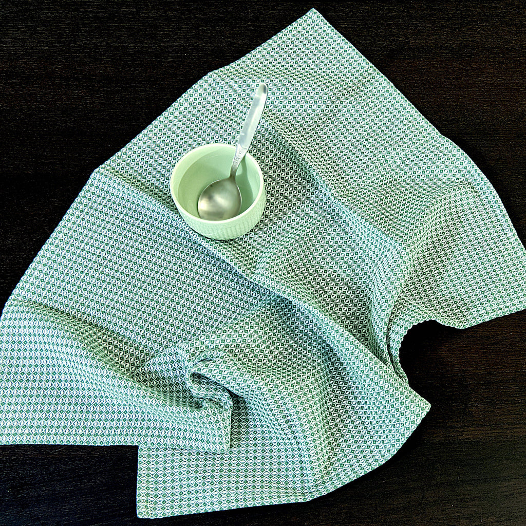 Diamond Waffle Kitchen Towels - Set/33