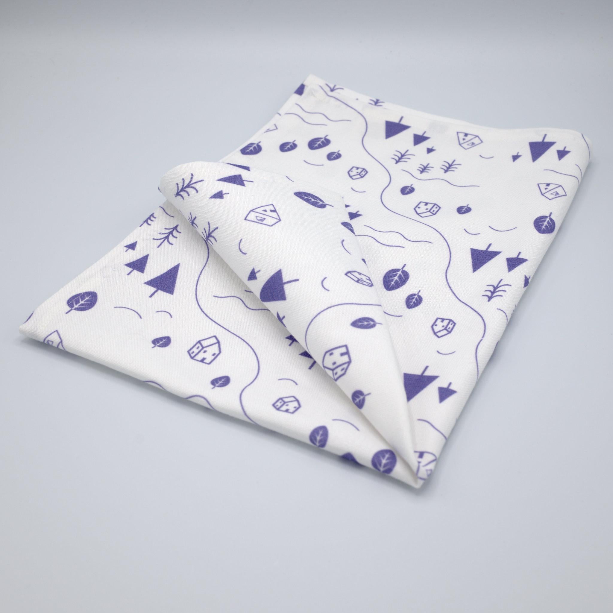 Tiny Countryside Tea Towels; 4 Colors