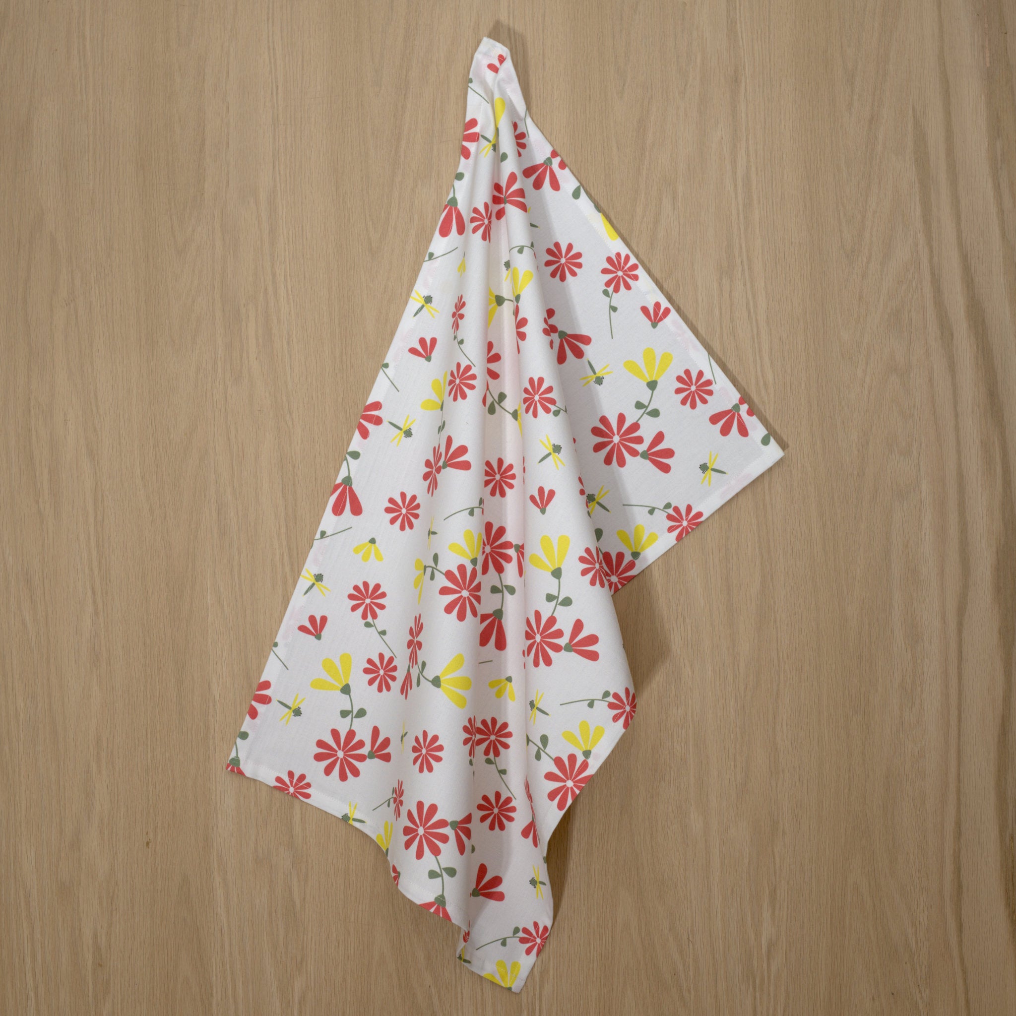 Shy Dragonfly Tea Towels: Set/3