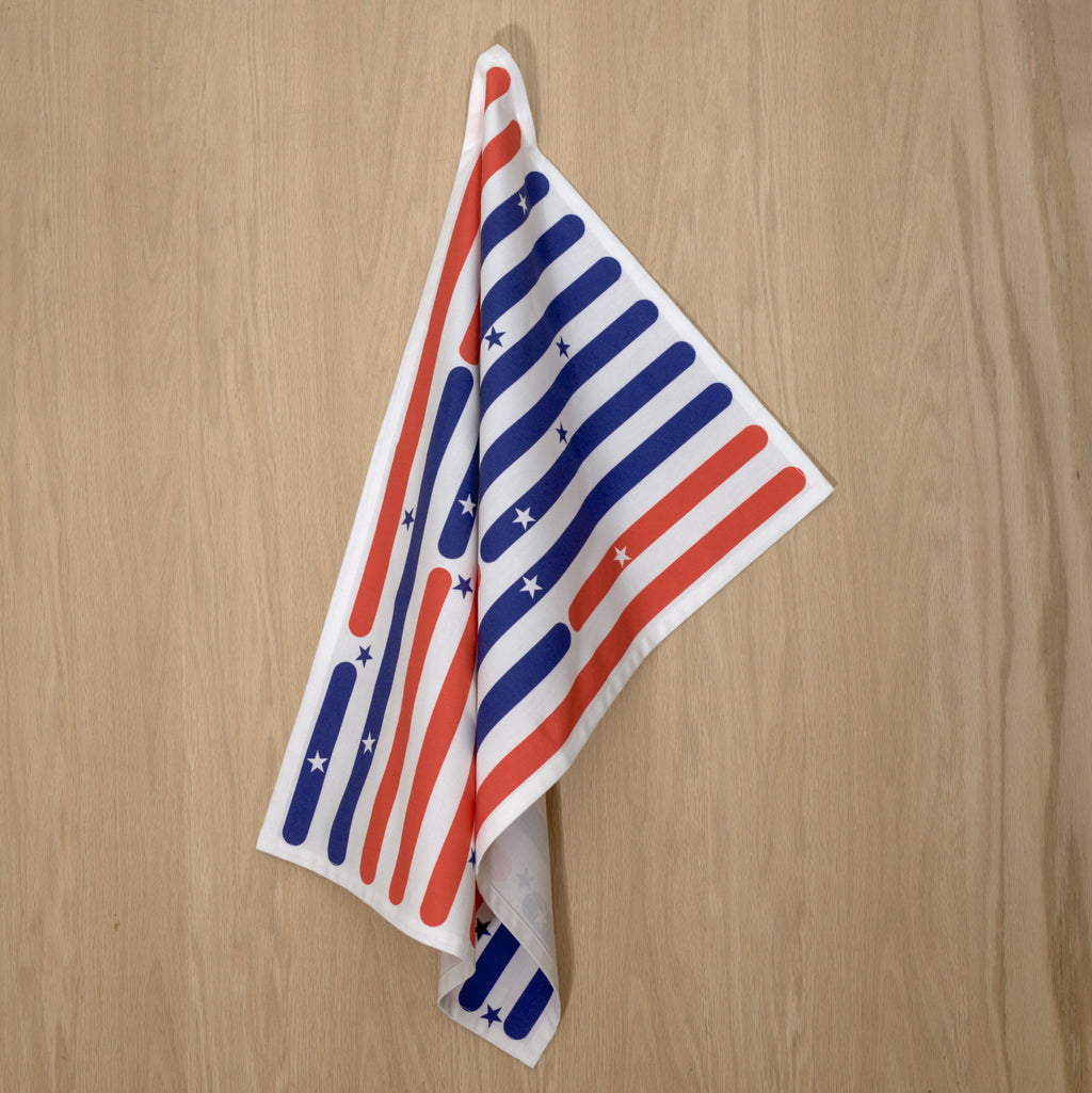 Stars & Stripes Tea Towels-Set of 2 or 3