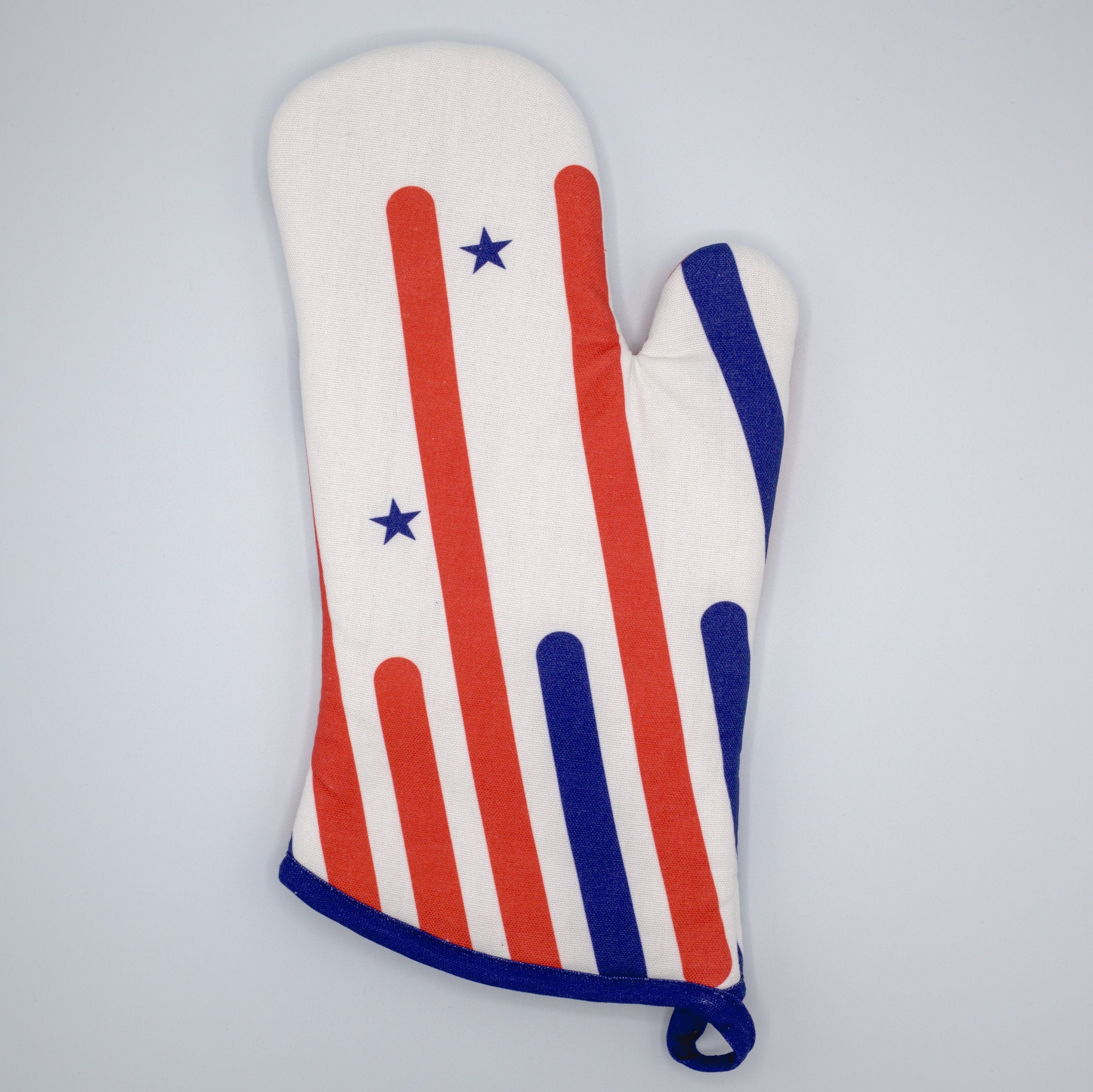 Stars & Stripes: Oven Mitt and Pot Holder