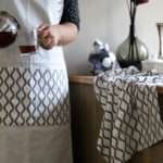 Designer Floursack Budget Aprons: 3 Styles in B&W - Image 2