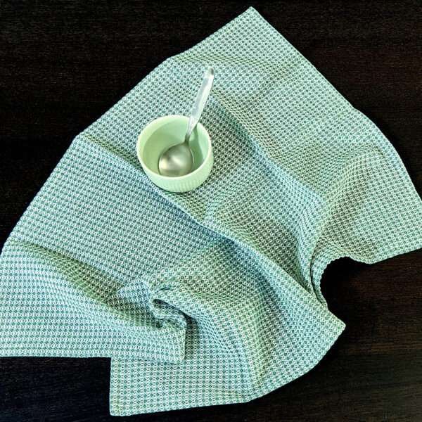Diamond Waffle Cotton Towels-Set of 3 - Image 3
