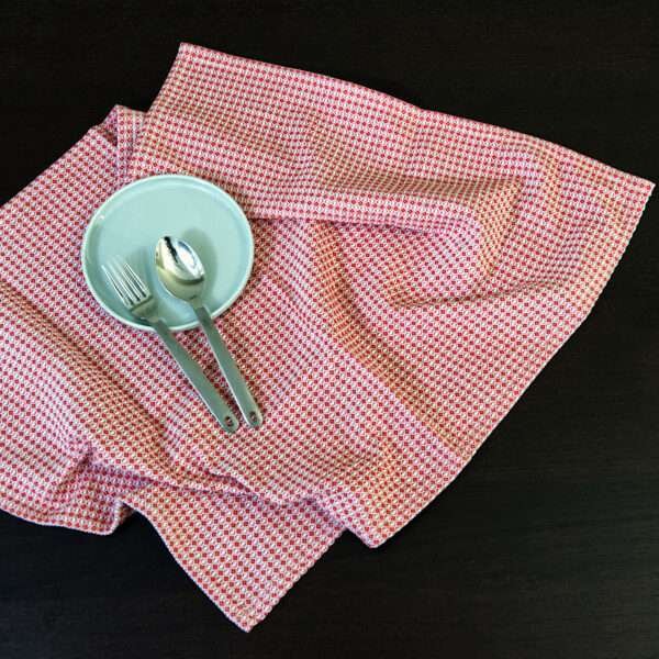 Diamond Waffle Cotton Towels-Set of 3 - Image 5