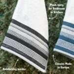 Luxurious Houndstooth Terry Towels: Bath Or Kitchen - Image 6