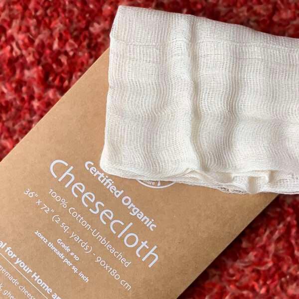 Cheesecloth Organic Cotton & Package