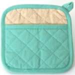 Grill & Drill: Quilted Cotton Mitt and Pot Holder - Image 5