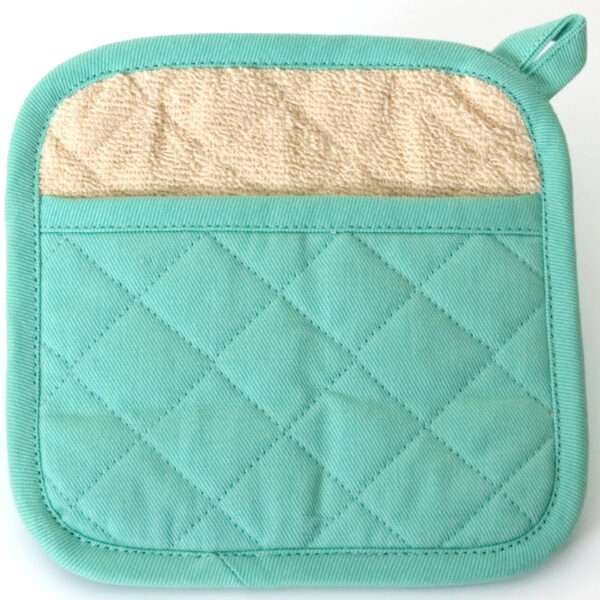 Grill & Drill: Quilted Cotton Mitt and Pot Holder - Image 5