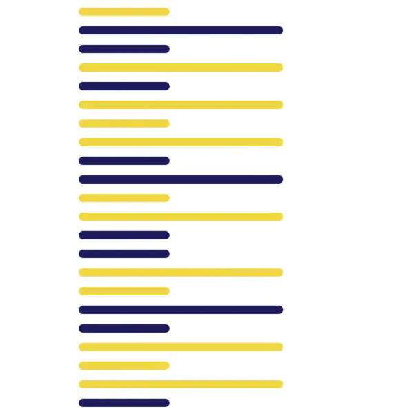 Simulated kitchen towels in Yellow Piano design H