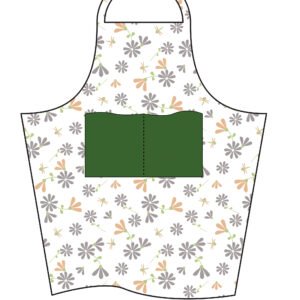 simulated image of shy dragonfly apron in buff