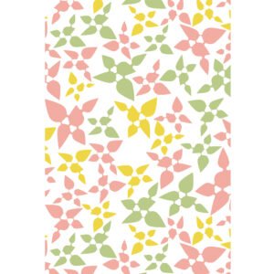 simulated image of towel in Celebration design, in blush color