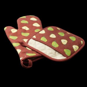 Faded Pear set pf Oven mitt and pot holder