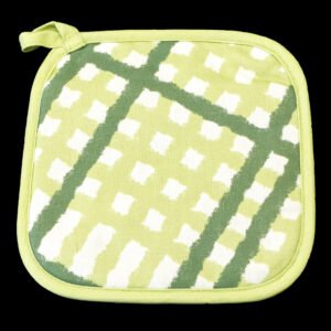 Jute impossible pot holder in mint