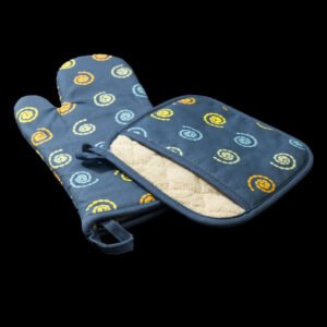 Magic set pf Oven mitt and pot holder