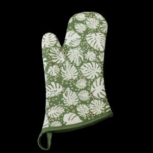 Monster-ah Oven Mitt in Green