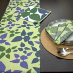 Celebration design Runner and Dinner Napkins LS from hem and tassel.png
