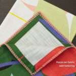 Focus on fabric and tailoring (napkins)