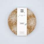 home by the sea design set of four cork coasters with bandroll from hem and tassel