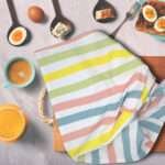 NOT STRAIGHT-towel-STANDARD MILD-on chopping board kitchen count